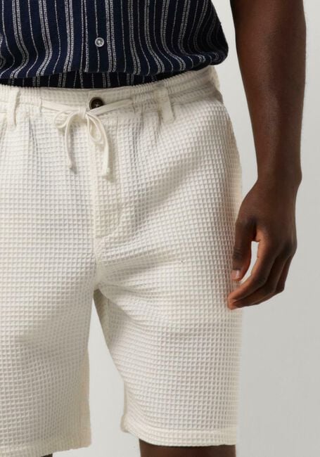 ANERKJENDT Pantalon courte AKLT JAN WAFFLE ELA SHORTS en blanc - large