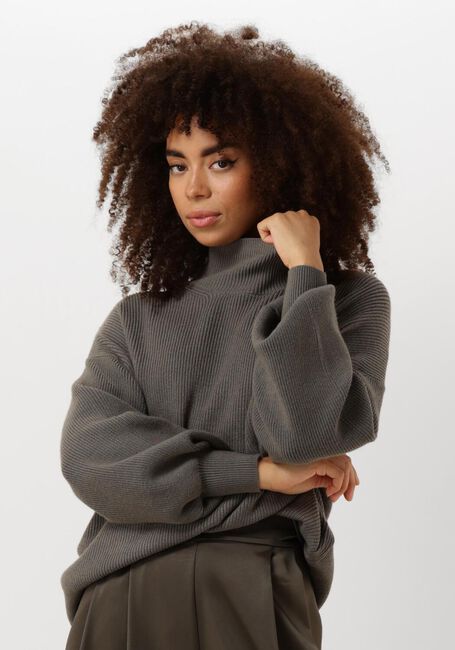 MSCH COPENHAGEN Col roulé MSCHMAGNEA RACHELLE PULLOVER en vert - large