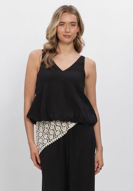EDITED ZOJA PEPLUM TOP Hauts & T-shirts en noir - large