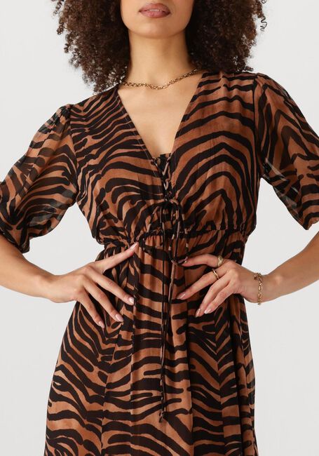 Zwarte NOTRE-V Mini jurk NV-FIORE - large