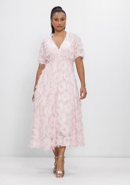Y.A.S. YASPAZYLLA 2/4 MIDI DRESS S. Robes en rose - large