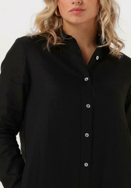 RESORT FINEST Robe maxi SHIRT DRESS en noir - large