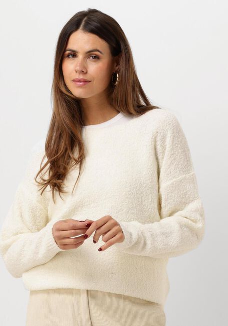 NUKUS Pull MATILDE PULLOVER BOUCLE Blanc - large