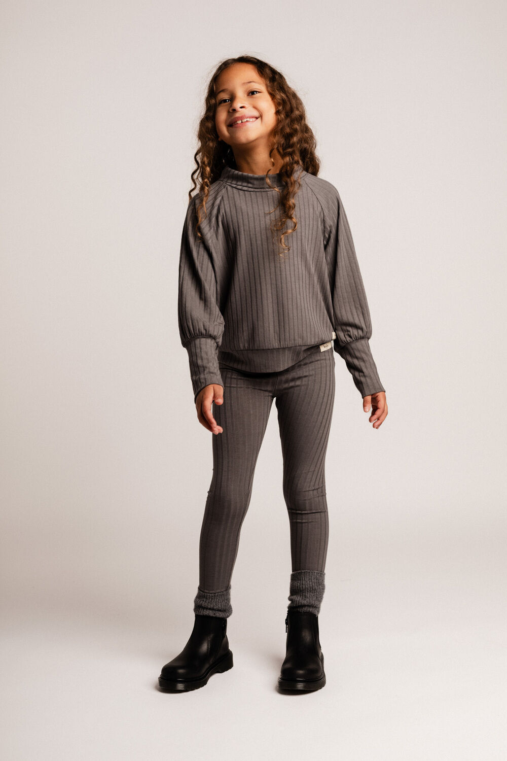 BAJE STUDIO Haut VEVEY en gris - large