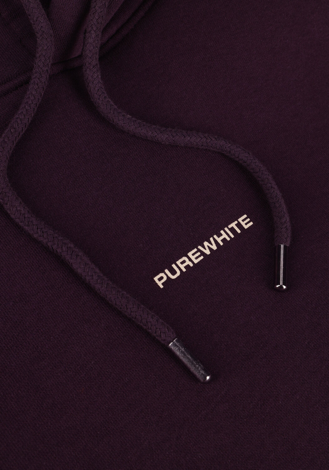 PUREWHITE Chandail SEASONAL LOGO HOODIE en violet - large