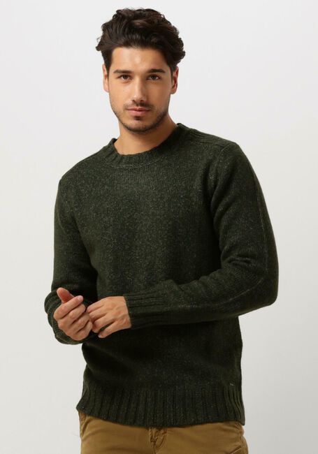 DSTREZZED Pull PER CREW NECK Vert foncé - large