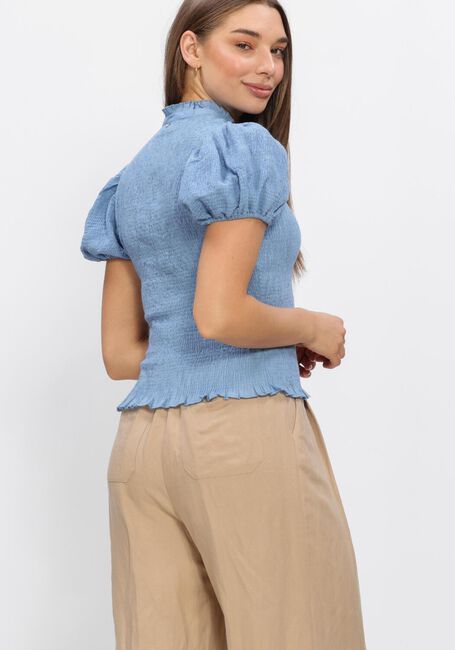 ANTIK BATIK ANGELA SMOCK BLOUSE Blouses en bleu - large