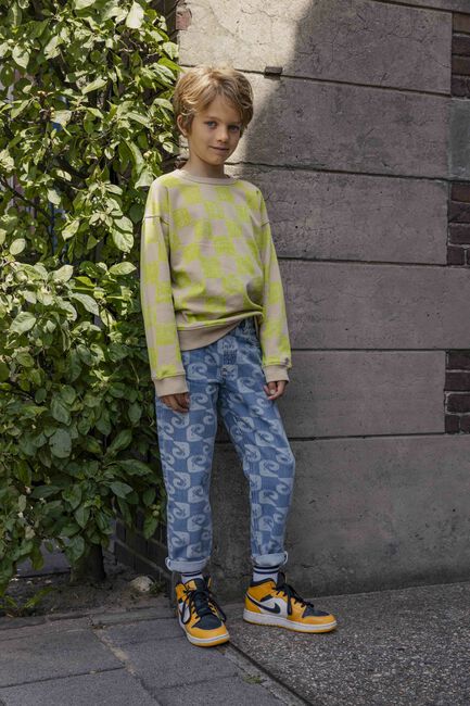 AMMEHOELA Slim fit jeans AM.HARLEYDNM.19 en bleu - large