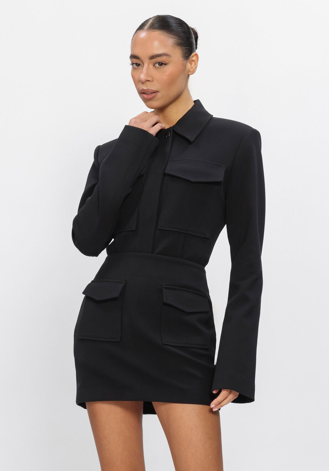 OMODA ATELIER X MODEROSA - FIERCE Blouses en noir - large