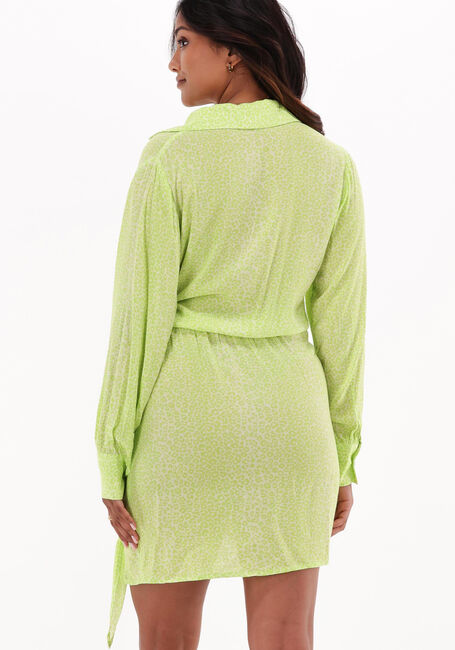 Lime REFINED DEPARTMENT Mini jurk MALU - large