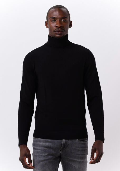 CALVIN KLEIN Col roulé MERINO TURTLE NECK en noir - large