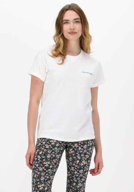 Beige COLOURFUL REBEL T-shirt MATCH BOXY TEE - large