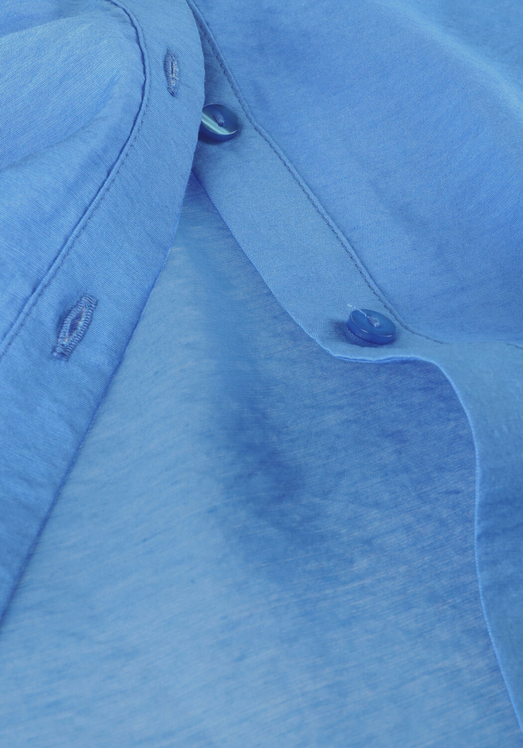 Blauwe MSCH COPENHAGEN  MSCHAUDIA SHIRT - large