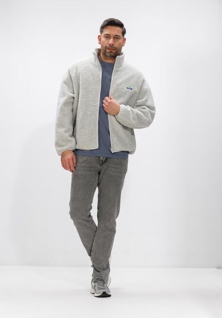 AMERICAN VINTAGE Gilet HOKTOWN ZIP Gris clair - large