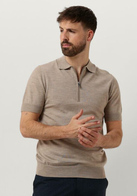 MATINIQUE Polo MAPOLO KNIT en beige - large