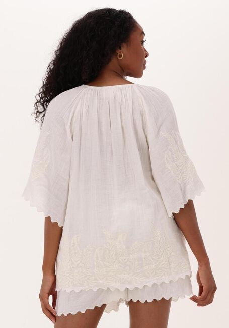SISSEL EDELBO SANDRA ORGANIC COTTON BLOUSE Blouses en blanc - large