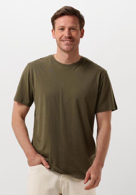 SELECTED HOMME T-shirt SLHASPEN SS O-NECK TEE NOOS en vert - large