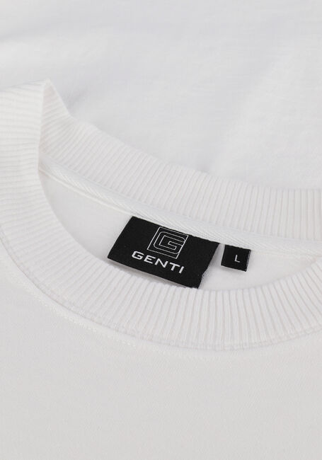 GENTI T-shirt J5032-1226 en blanc - large