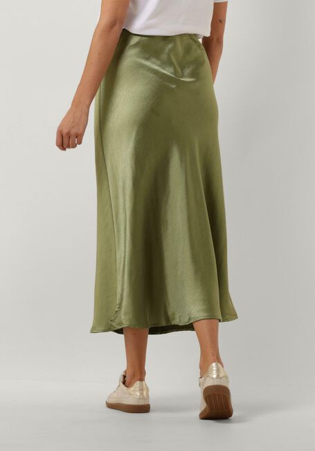 NOTRE-V Jupe midi SATIN SKIRT en vert - large