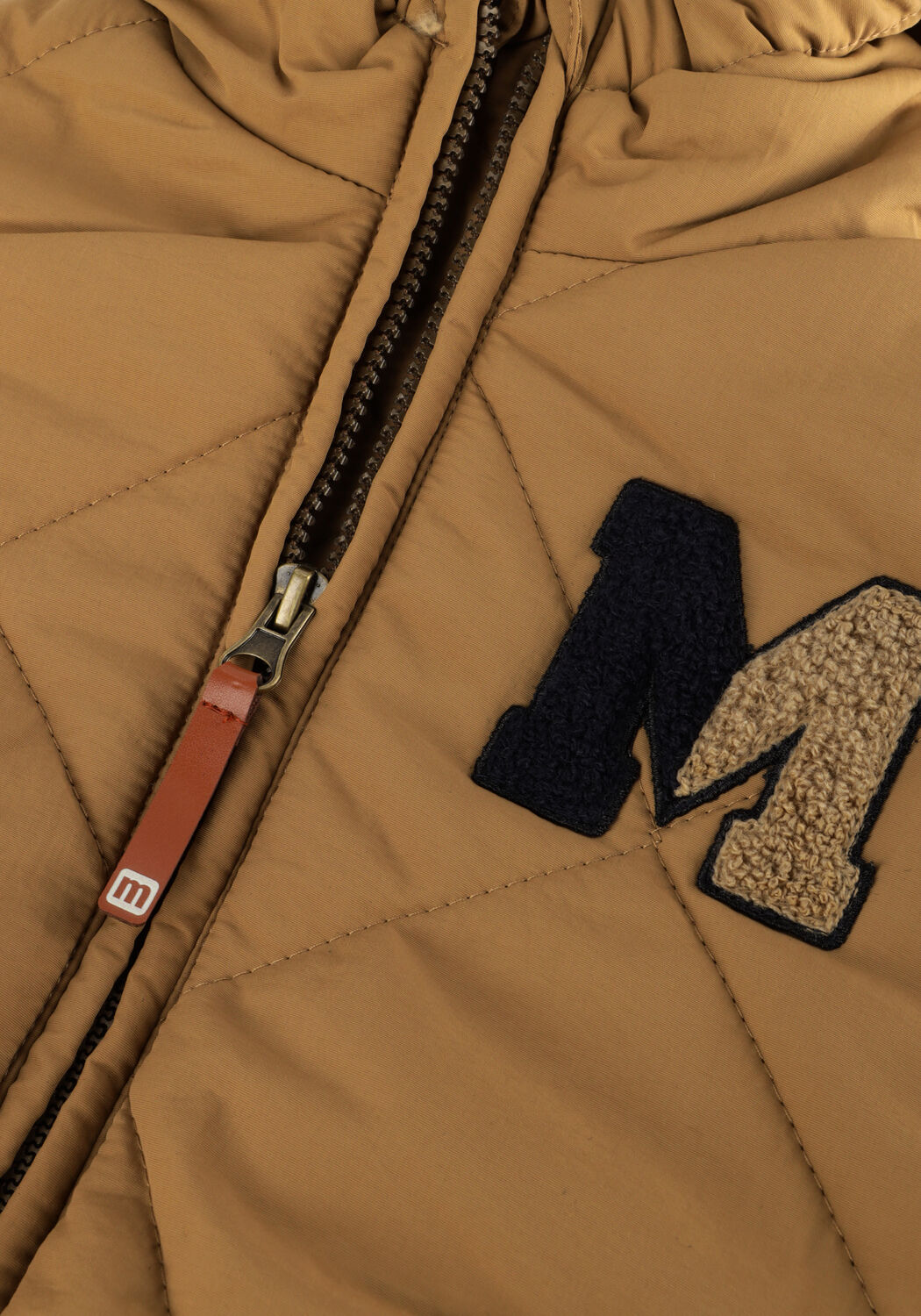 MOODSTREET Veste matelass&eacute; JEFFREY en camel - large