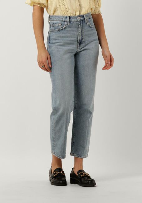 7 FOR ALL MANKIND Straight leg jeans LOGAN STOVEPIPE AIR WASH en bleu - large
