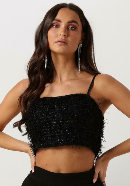 Zwarte CO'COUTURE Top GONZOCC CROP TOP - large