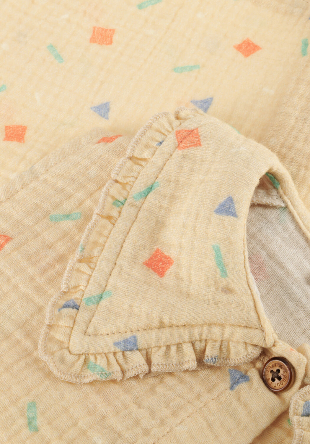 Creme Sproet & Sprout  MUSLIN BLOUSE - large