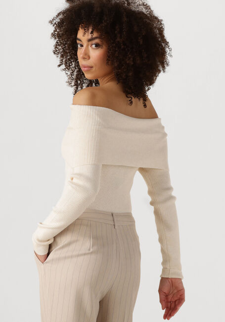 BRUUNS BAZAAR T-shirt TONNA KNIT Écru - large
