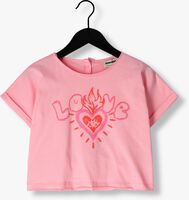AMMEHOELA T-shirt AM-HIPPIE-08 en rose - medium