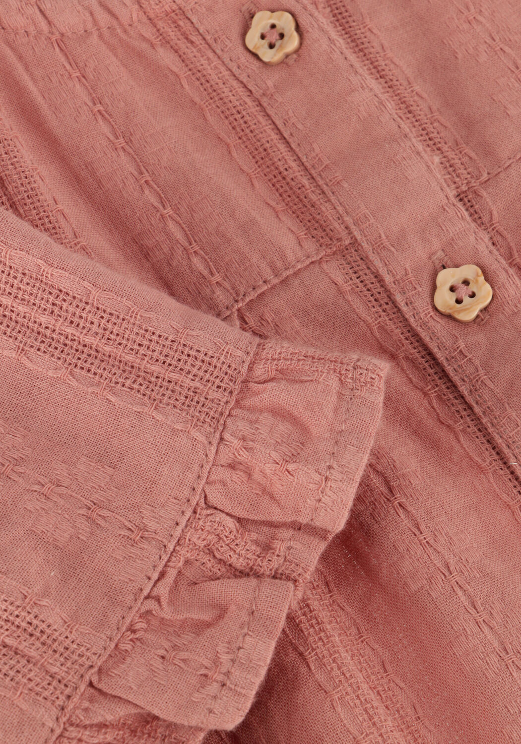 Roze DAILY7  RUFFLE SHIRT - large