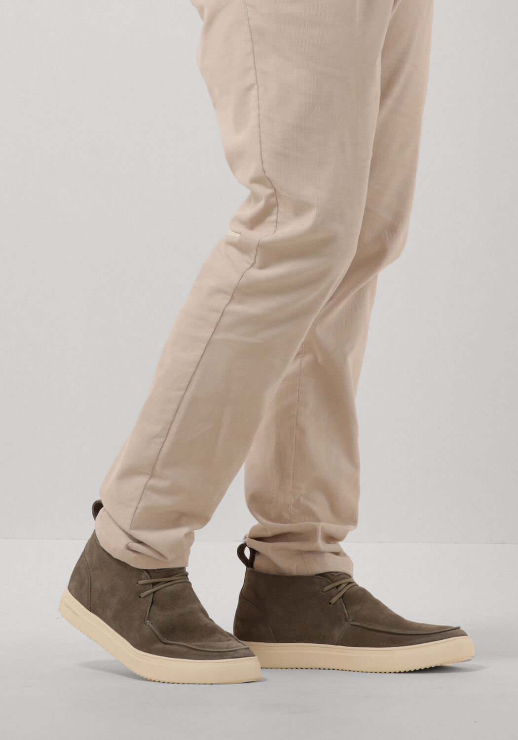 Groene BLACKSTONE Veterschoenen JERRIK - large