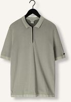 Groene CAST IRON Polo SHORT SLEEVE POLO REGULAR FIT COTTON MODAL Groene CAST IRON Polo SHORT SLEEVE POLO REGULAR FIT COTTON MODAL - medium