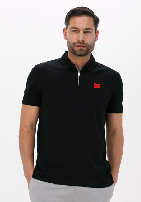 Zwarte HUGO Polo DERESOM222 - large