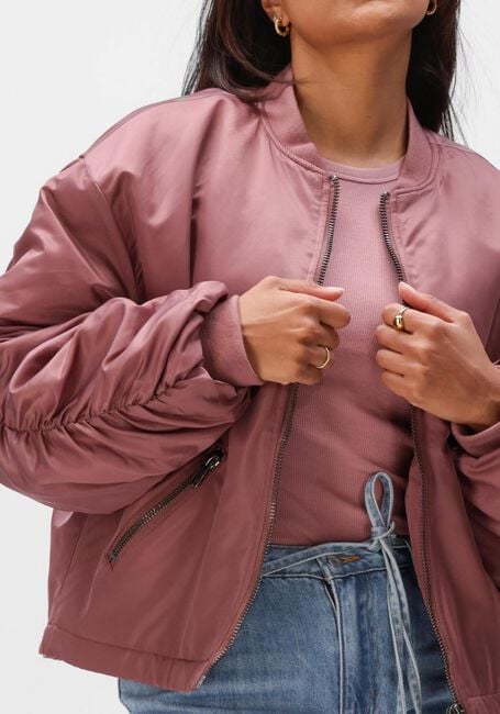 OBJECT Jack OBJMARY NEW L/S LO SH BOMBER en rose - large