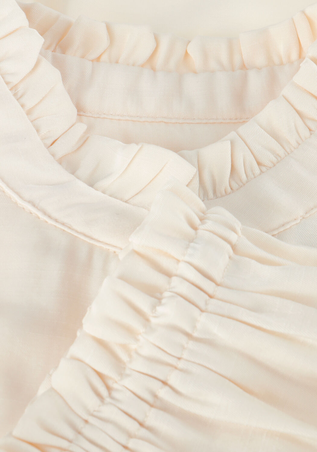 Beige MINUS  VELLY BLOUSE - large