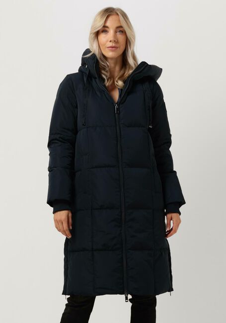 Donkerblauwe MOS MOSH Gewatteerde jas NOVA SQUARE DOWN COAT - large