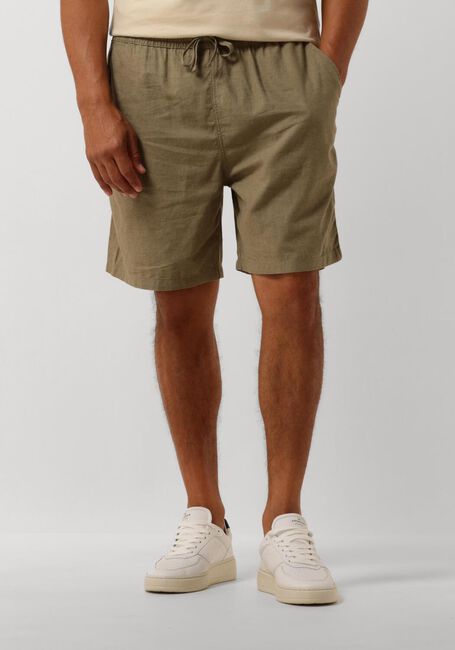 FORÉT Pantalon courte SERENE LINEN SHORT en vert - large