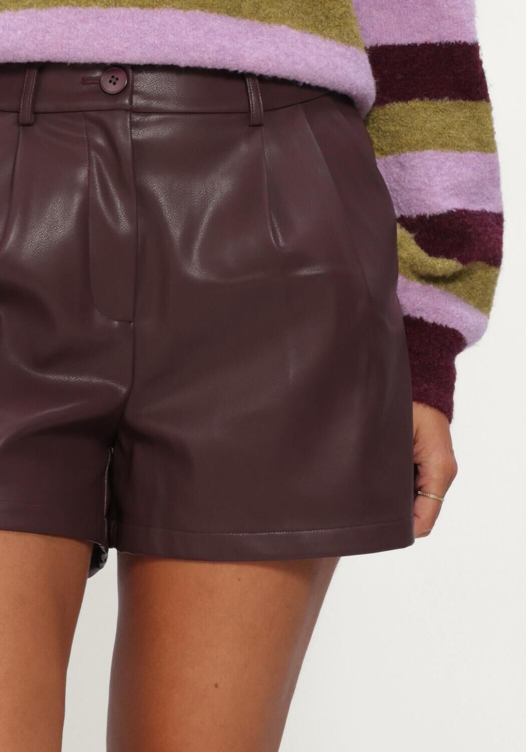 Bordeaux YDENCE Rokken SHORT JADE - large