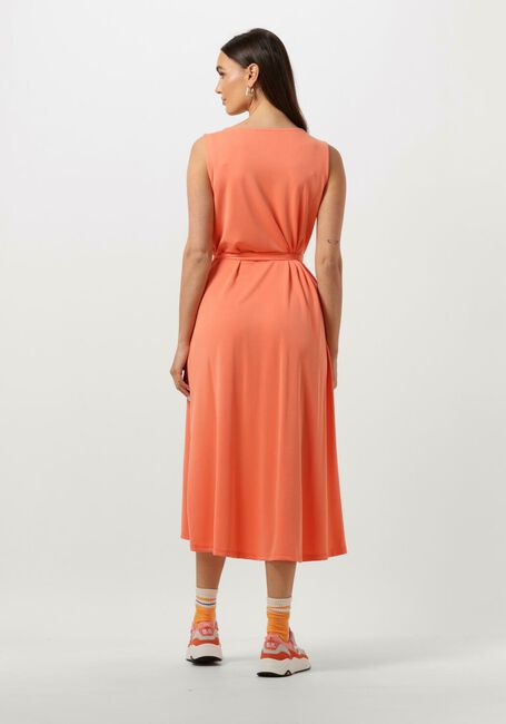 Oranje MSCH COPENHAGEN Midi jurk MSCHDEANIE LYNETTE SL DRESS - large