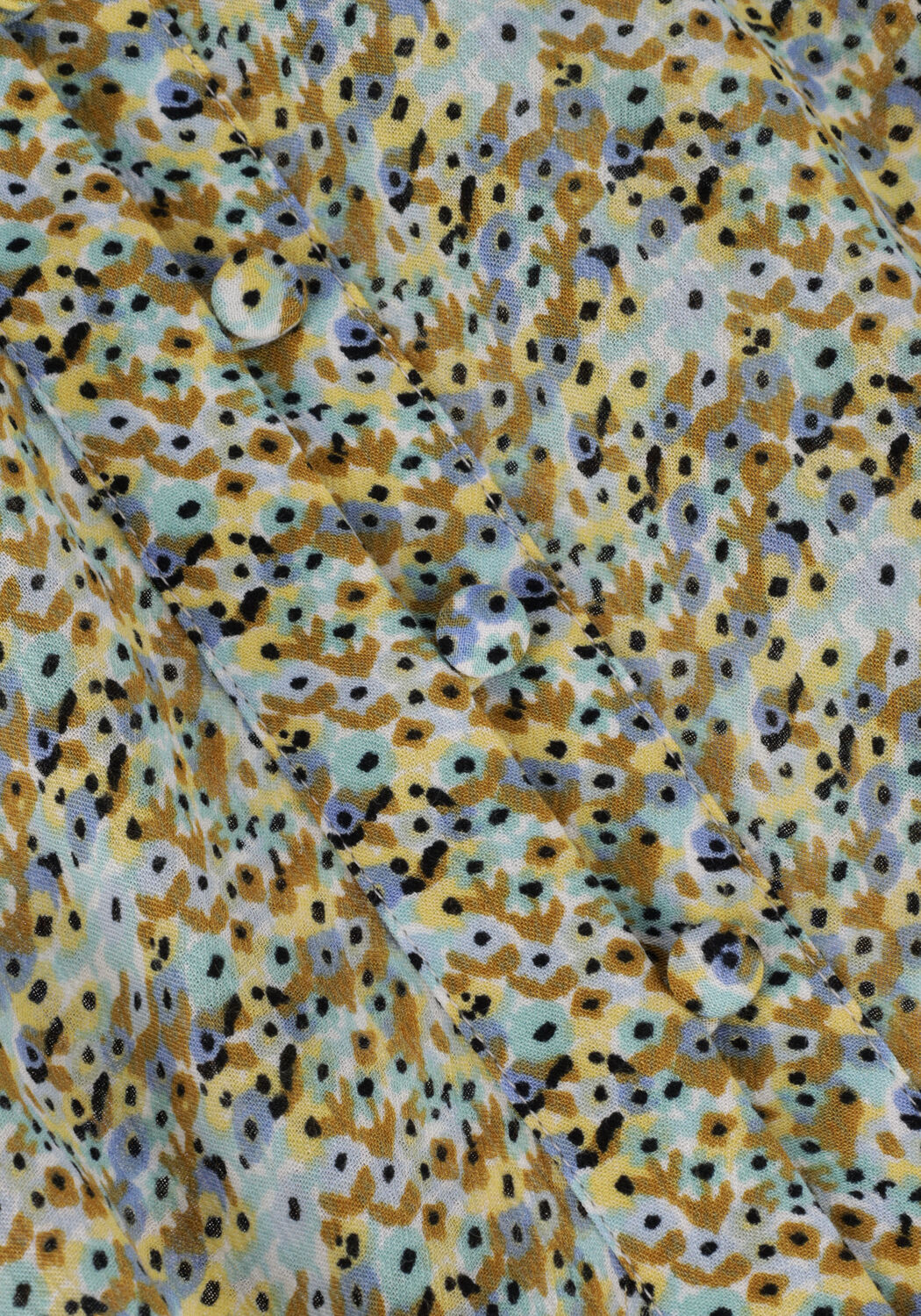 SCOTCH & SODA Mini robe EASY RAGLAN SHEER DRESS en multicolore - large