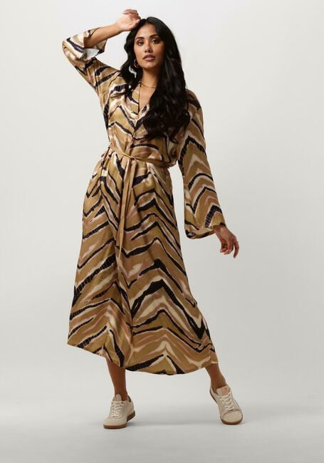 SUMMUM Robe maxi DRESS ZIGZAG en vert - large
