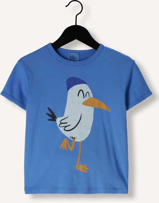Blauwe LÖTIEKIDS T-shirt S25-190-26 Blauwe LÖTIEKIDS T-shirt S25-190-26 - large