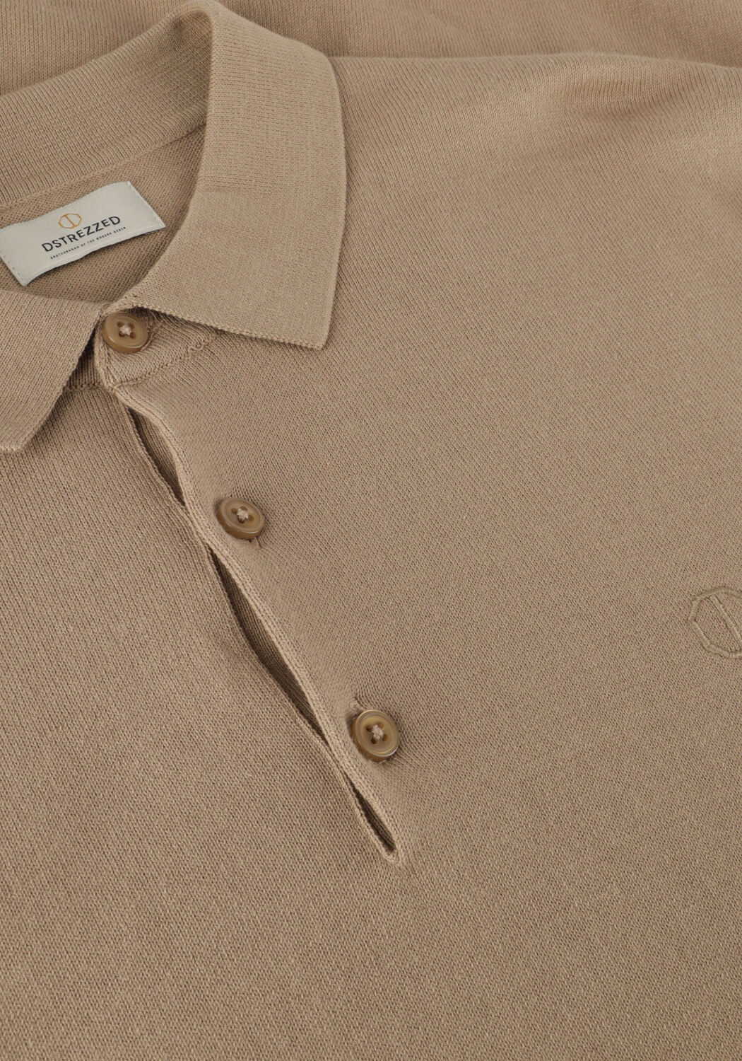 DSTREZZED Polo DS_CAMILO POLO en beige - large