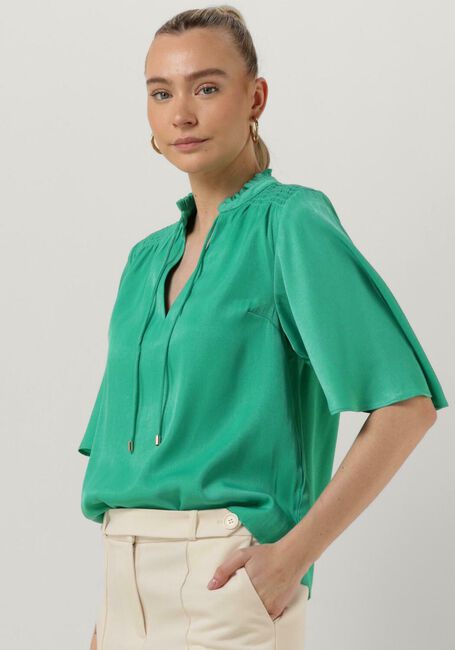 FREEBIRD WV-WASH-SATIN-VIS-23-1.1 Blouses en vert - large