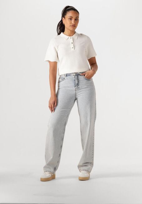 NEO NOIR Haut SOKO WAVE KNIT TEE Blanc - large