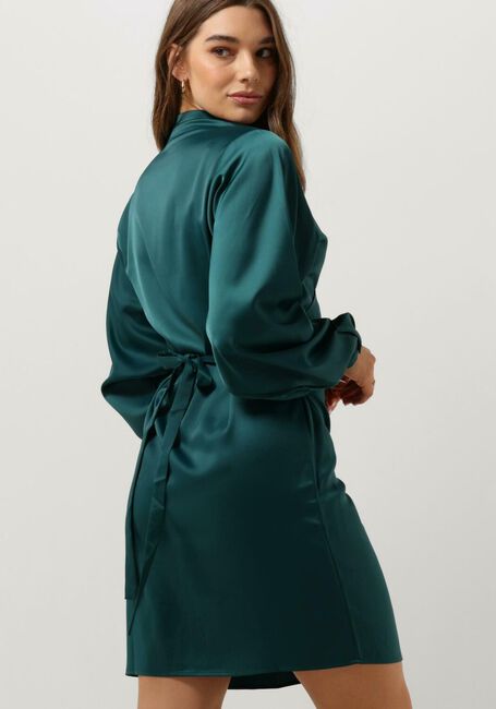 ANOTHER LABEL Mini robe GAIA DRESS en vert - large