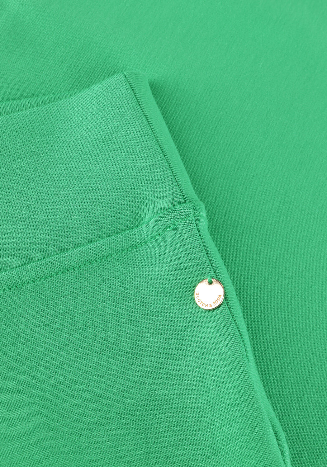 SCOTCH & SODA Pull V-NECK SLEEVELESS MODAL SWEATSHIRT en vert - large