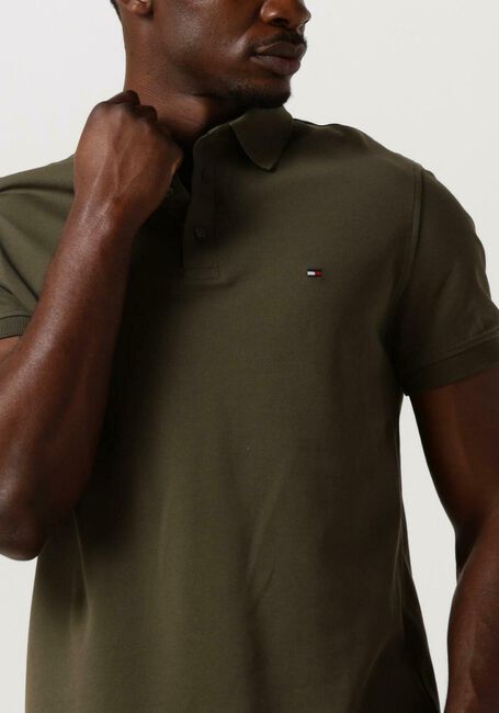 TOMMY HILFIGER Polo 1985 SLIM POLO Vert foncé - large
