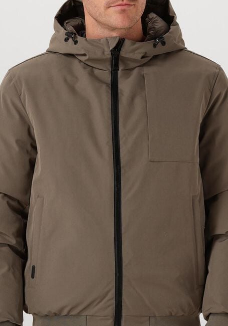 AIRFORCE Jack HOODED REVERSIBLE JACKET Kaki - large