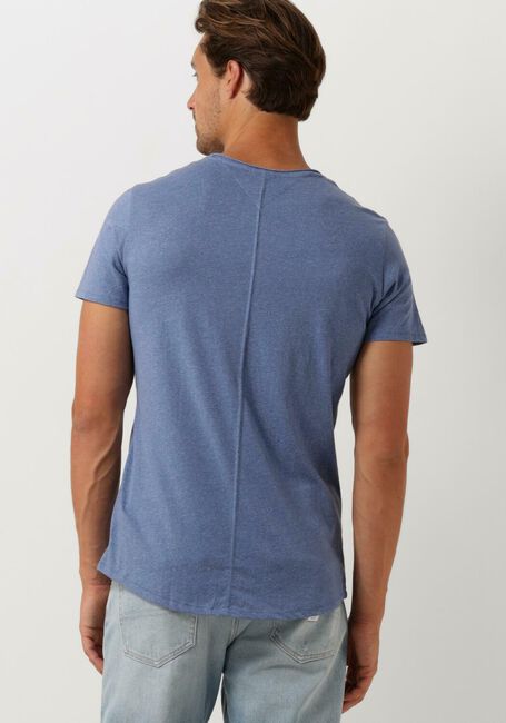 TOMMY JEANS T-shirt TJM XSLIM JASPE C NECK en bleu - large
